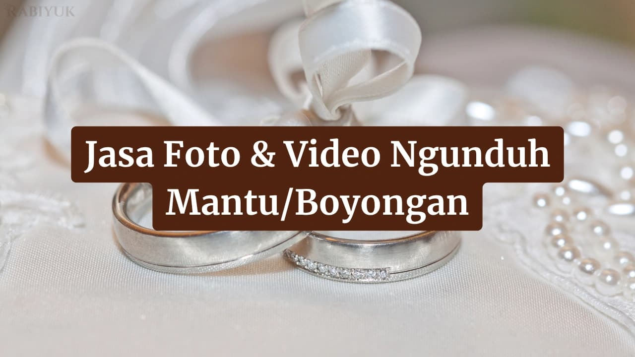 Jasa Foto Ngunduh Mantu / Boyongan