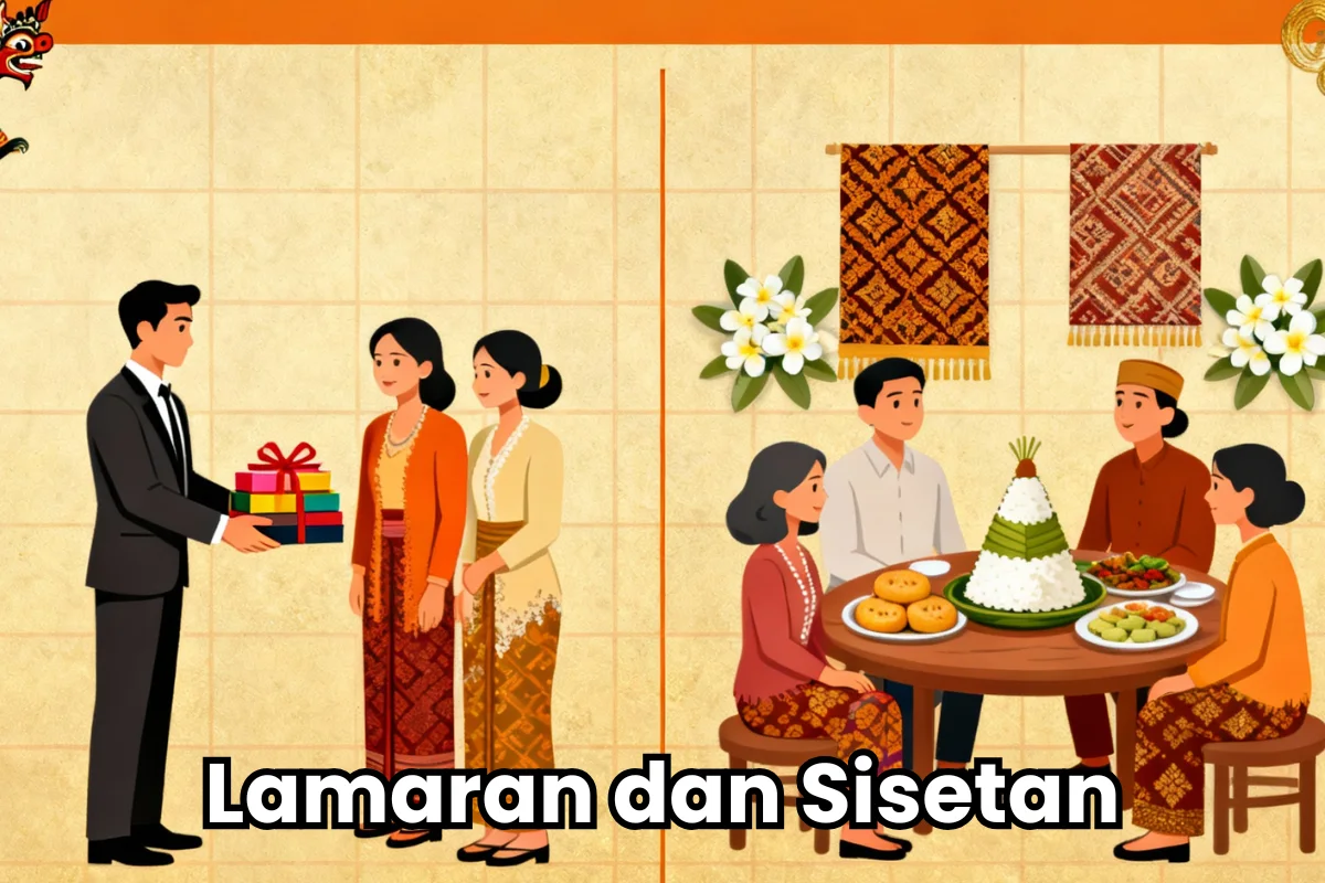 Perbedaan Lamaran dan Sisetan dalam Tradisi Pernikahan