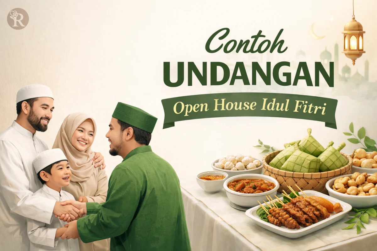 20 Contoh Undangan Open House Idul Fitri yang Sopan